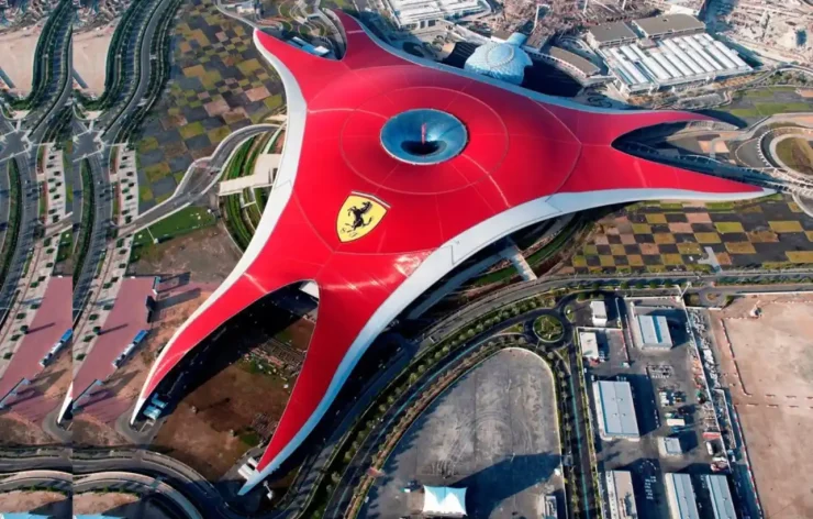 Ferrari World Theme Park Ticket + Abu Dhabi Tour from Dubai