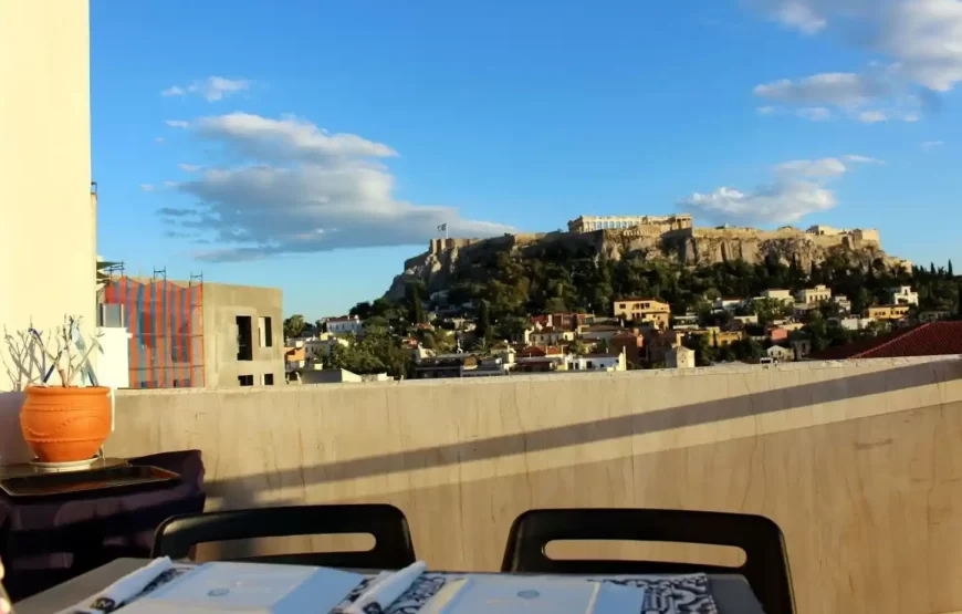 Athens Cooking Class With Acropolis Views Dinner