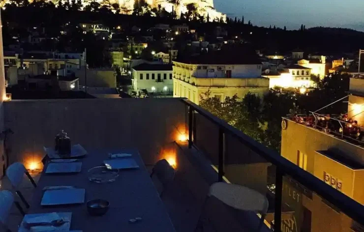Athens Cooking Class With Acropolis Views Dinner Greece