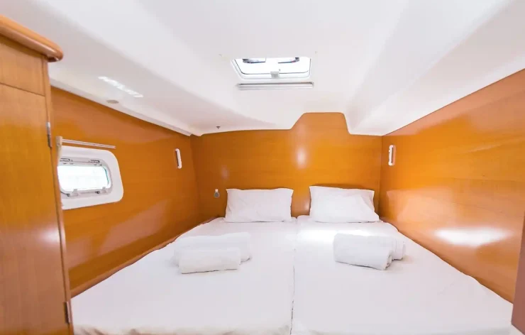 Delos & Rhenia Sailing Day Cruise, Mykonos South Beaches Cruise (Catamaran Lagoon 38) Greece