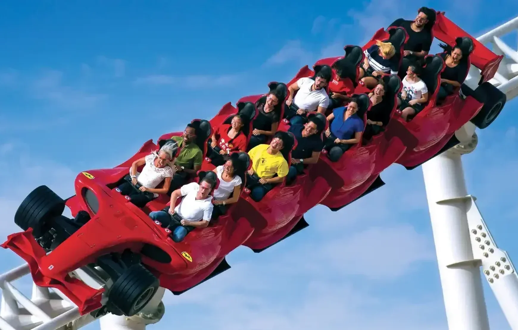 Ferrari World Theme Park and Abu Dhabi city Tour from Dubai