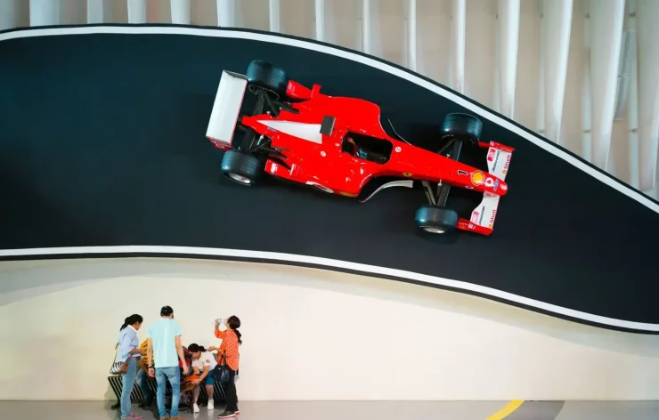 Ferrari World Theme Park entrance entry Ticket and Abu Dhabi city Tour from Dubai