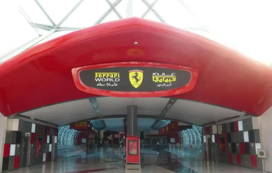 Ferrari World Theme Park+ Abu Dhabi Tour from Dubai