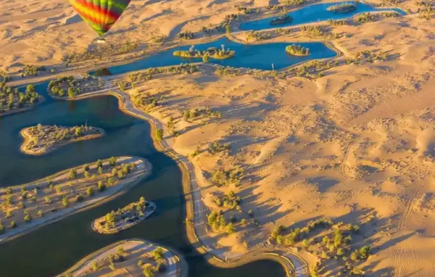 Hot Air Balloon Flight in Dubai with Pick Up++