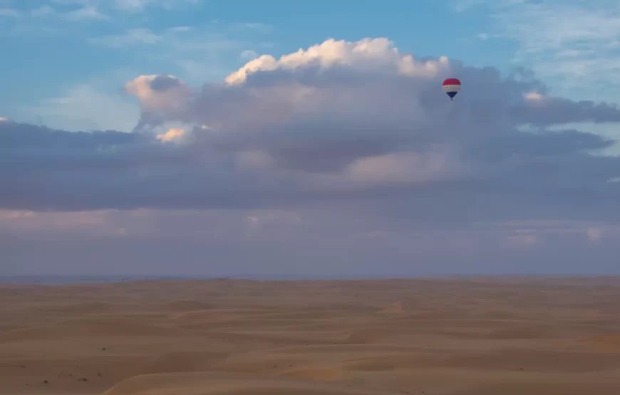 Hot Air Balloon Flight in Dubai with Pick Up++