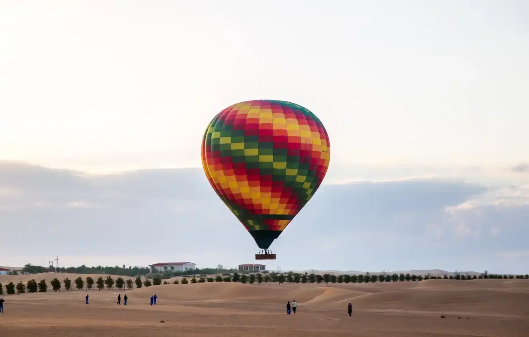 hot air balloon flight Dubai