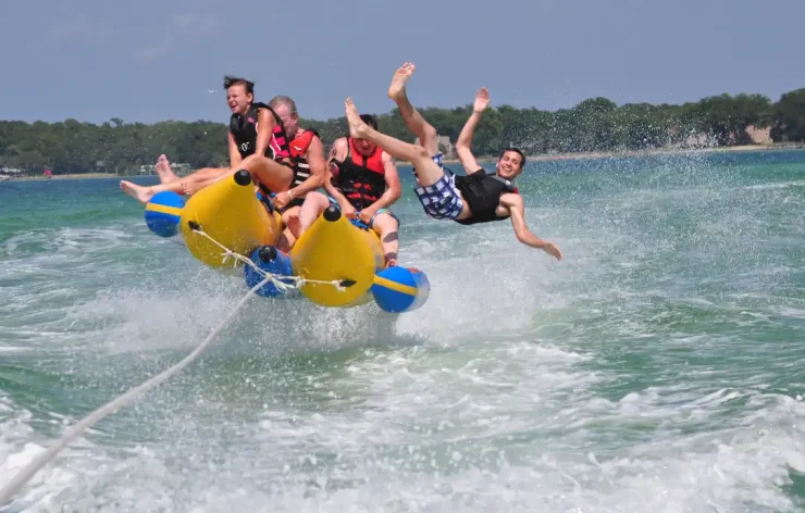 Musandam tour Dubai Sea Safari, Banana Boat, Snorkeling, Food