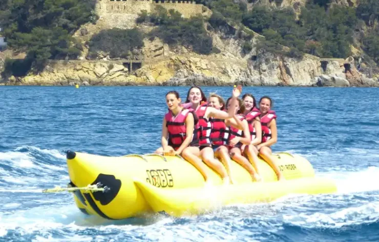 Dubai Fujairah Sea Activities, Banana Boat, Snorkeling, Food+