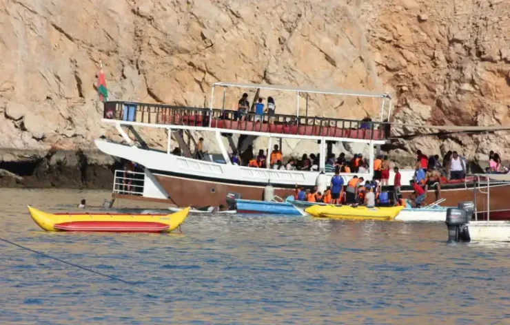 Musandam tour Dubai Sea Safari, Banana Boat, Snorkeling, Food