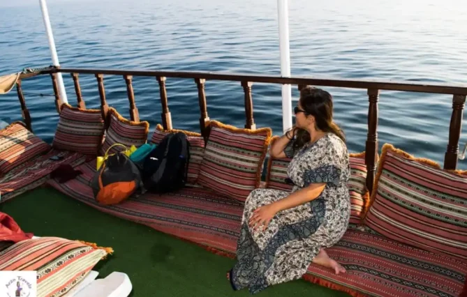 Musandam tour Dubai Sea Safari, Banana Boat, Snorkeling, Food