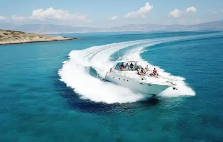 Return Trip From Port of Lerapetra to Chrissi Island On Yacht