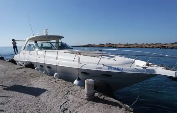 Return Trip From Port of Lerapetra to Chrissi Island On Yacht