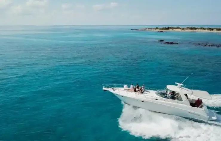 Return Trip From Port of Lerapetra to Chrissi Island On Yacht