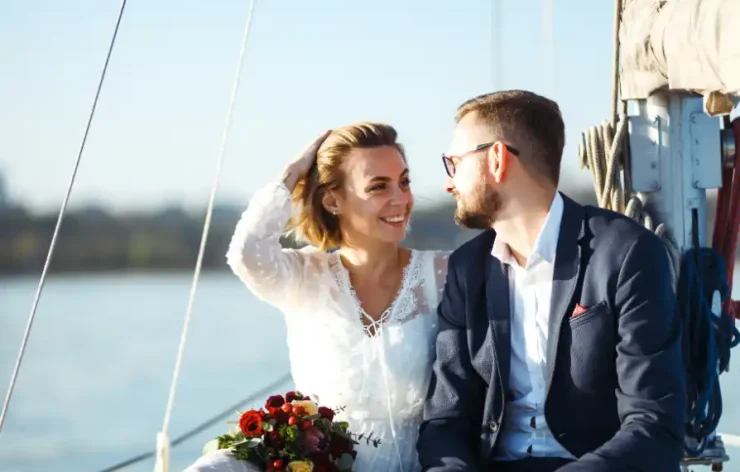 Wedding on Luxury Private Yacht in Dubai Marina