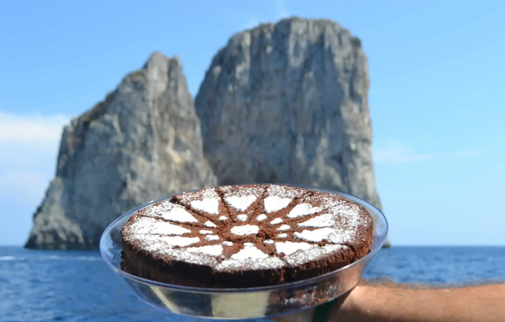 Fishing, Swimming & Relaxing On Boat With Lunch In Sorrento and Capri Coasts Italy