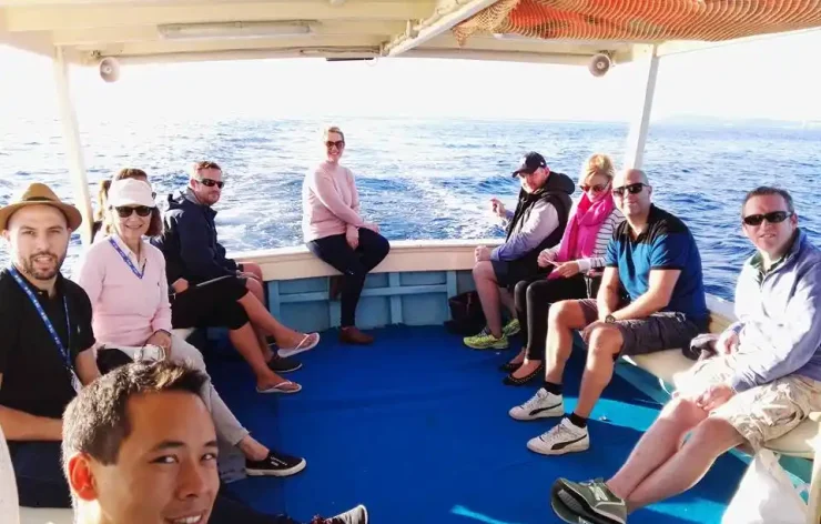 Fishing, Swimming & Relaxing On Boat With Lunch In Sorrento and Capri Coasts Italy