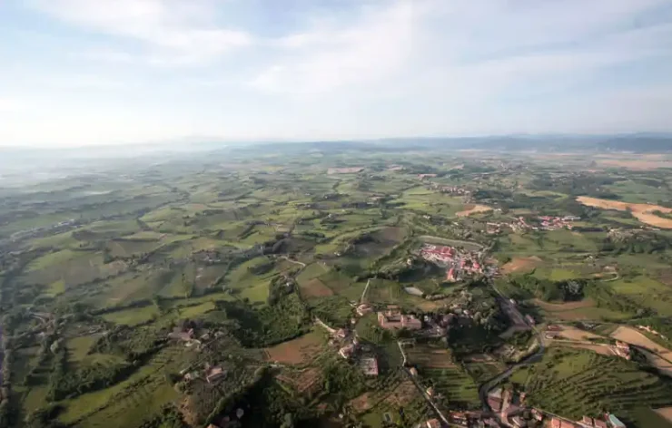 Enjoy The Morning Hot air balloon tour Over Siena With