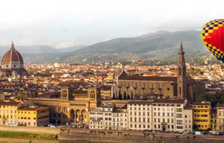 Private Hot air balloon flights Over Florence For Couple
