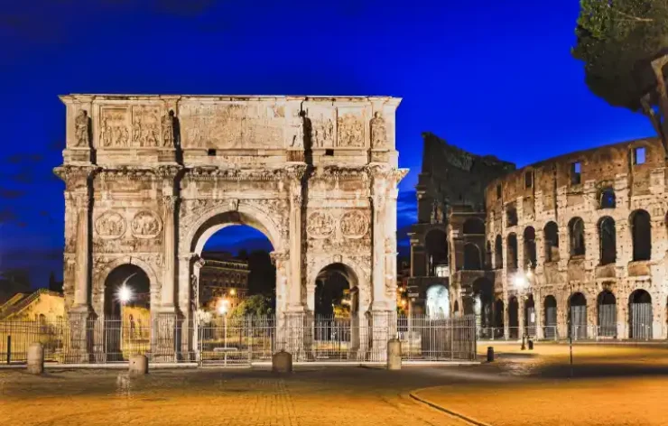 Rome by Night city tour Italy