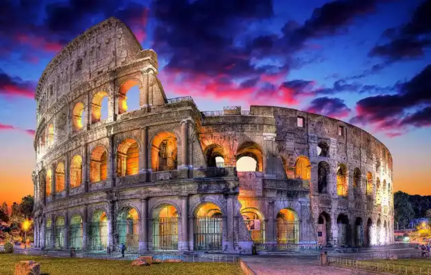 Rome by Night city tour Italy