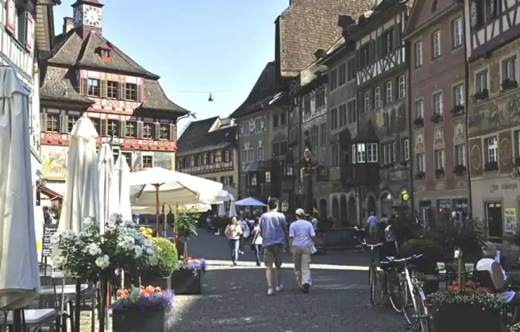 Rhine Falls from Zurich Switzerland