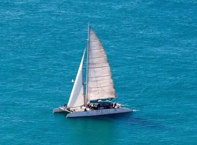 Catamaran Sailing boat yacht cruise Tour in Denia Spain