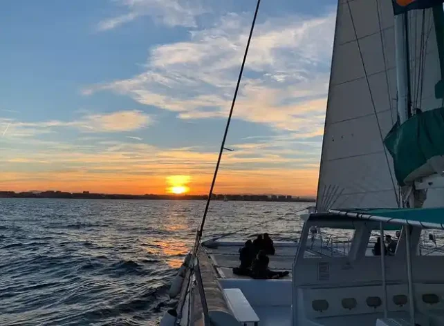 Catamaran Sailing boat yacht cruise Tour in Denia Spain