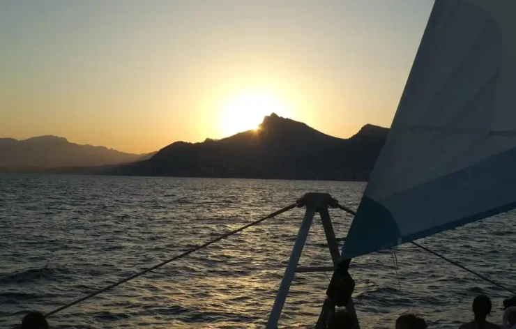 Catamaran Sailing boat yacht cruise Tour in Denia Spain