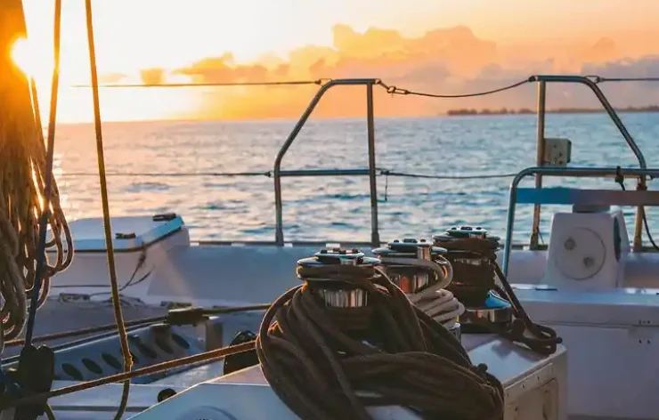 Catamaran Sailing boat yacht cruise Tour in Denia Spain