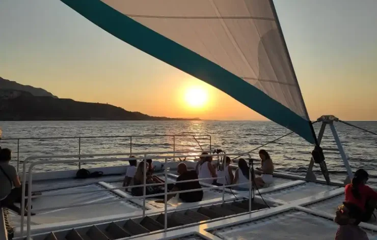 Catamaran Sailing boat yacht cruise Tour in Denia Spain