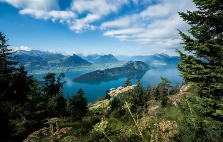 Central Switzerland Rigi Mountain Massif of the Alps Tour from Zurich