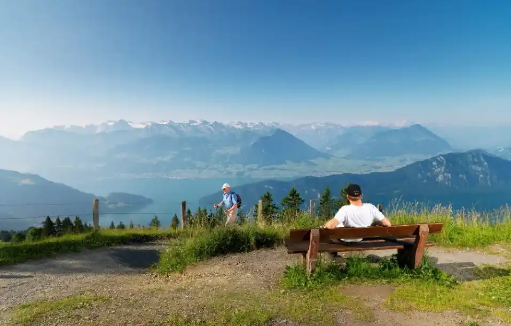 Central Switzerland Rigi Mountain Massif of the Alps Tour from Zurich