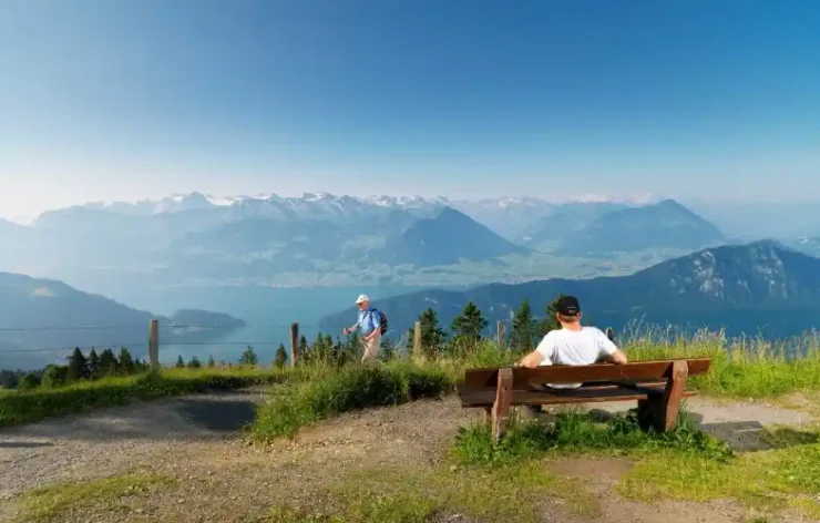 Central Switzerland Rigi Mountain Massif of the Alps Tour from Zurich