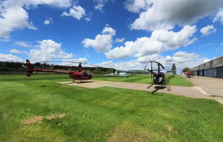 Enjoy Helicopter Flight from Lucerne-Beromünste Switzerland