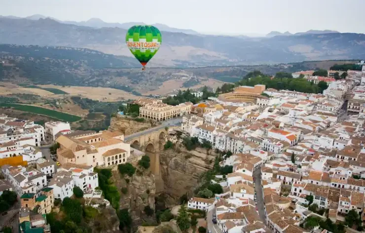 Hot Air Balloon in Antequera Spain