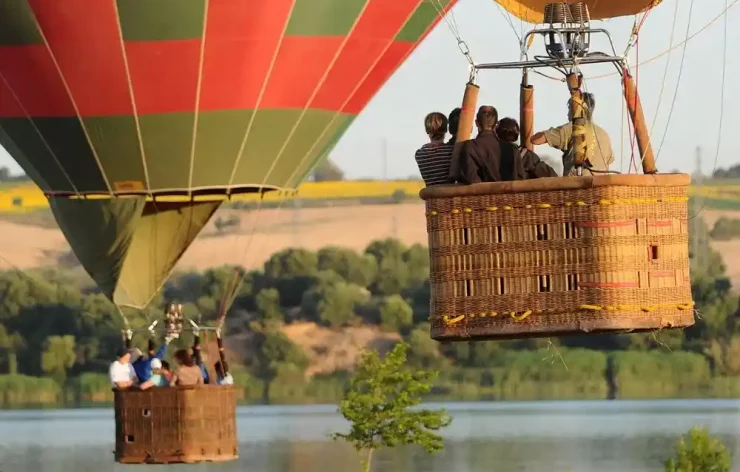 Hot Air Balloon in Arcos de la Frontera Spain