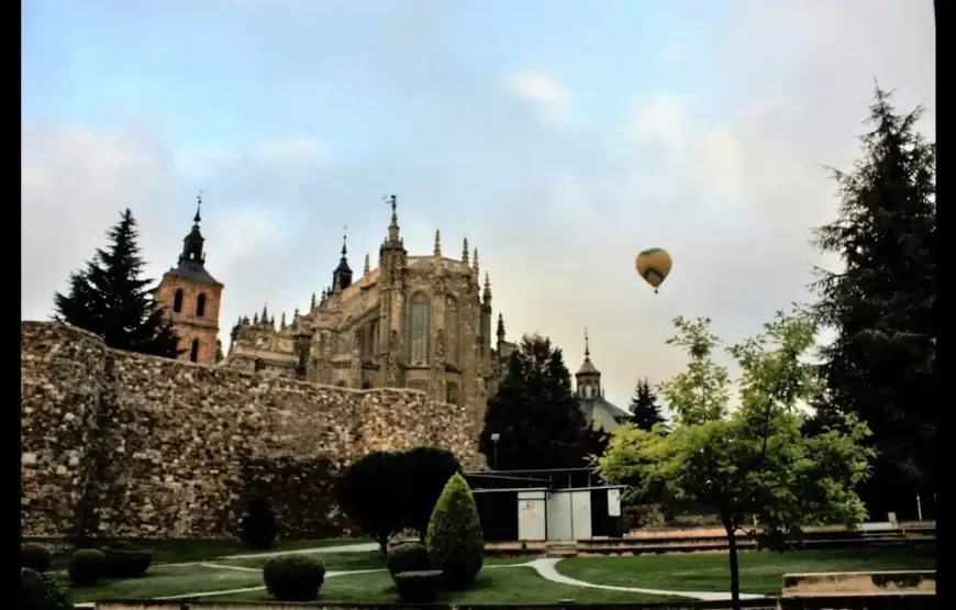 Hot Air Balloon in Astorga-León Spain