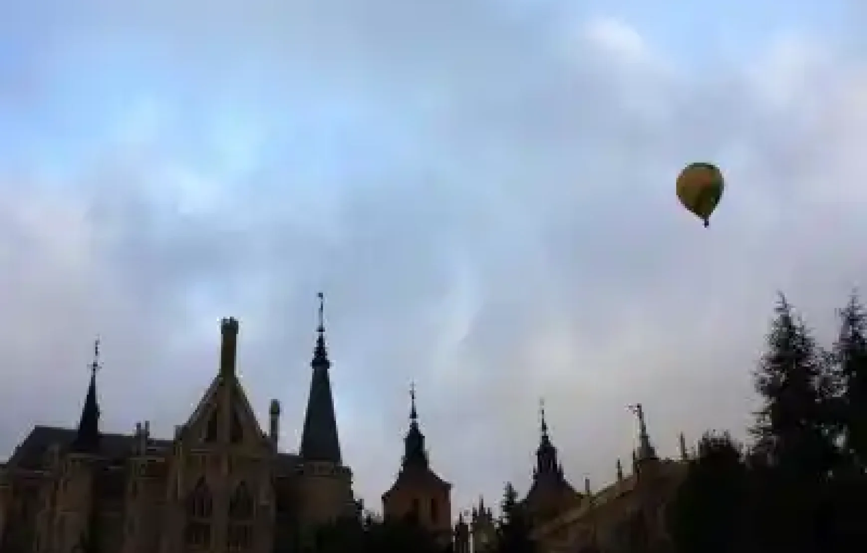 Hot Air Balloon in Astorga-León Spain Hot Air Balloon in Astorga-León Spain