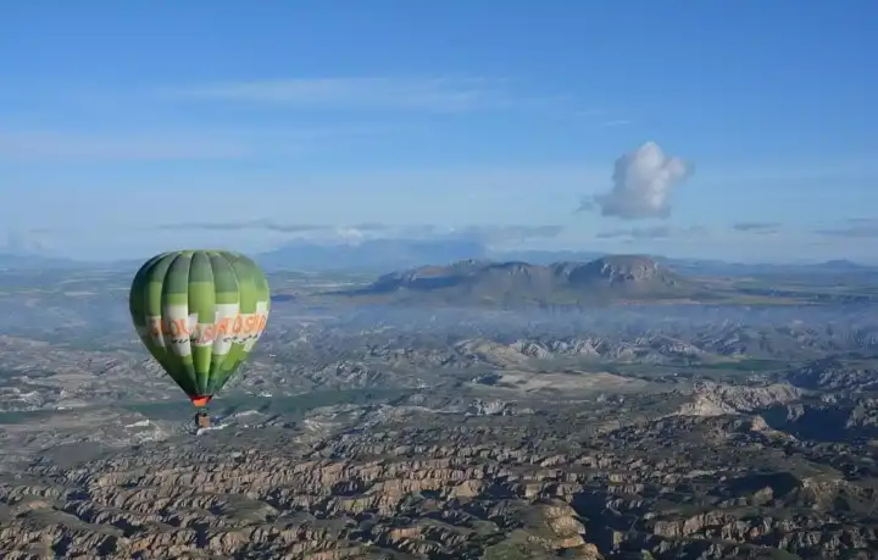 Hot Air Balloon in Guadix Spain Hot air balloon ride