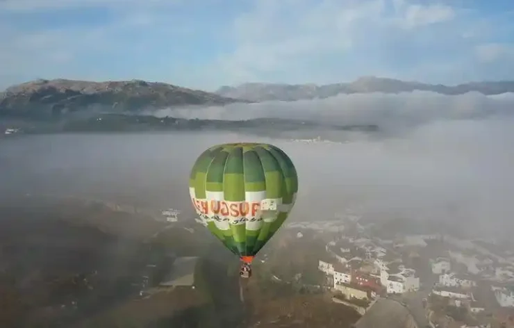 Hot Air Balloon in Guadix Spain Hot air balloon ride