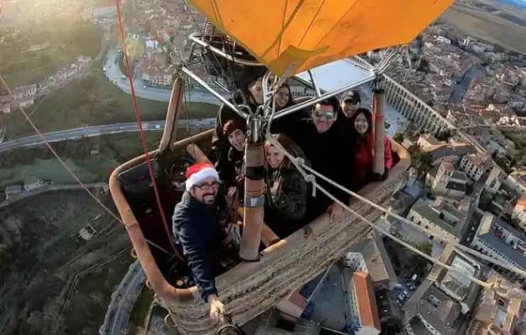 Hot Air Balloon experience in Segovia Spain