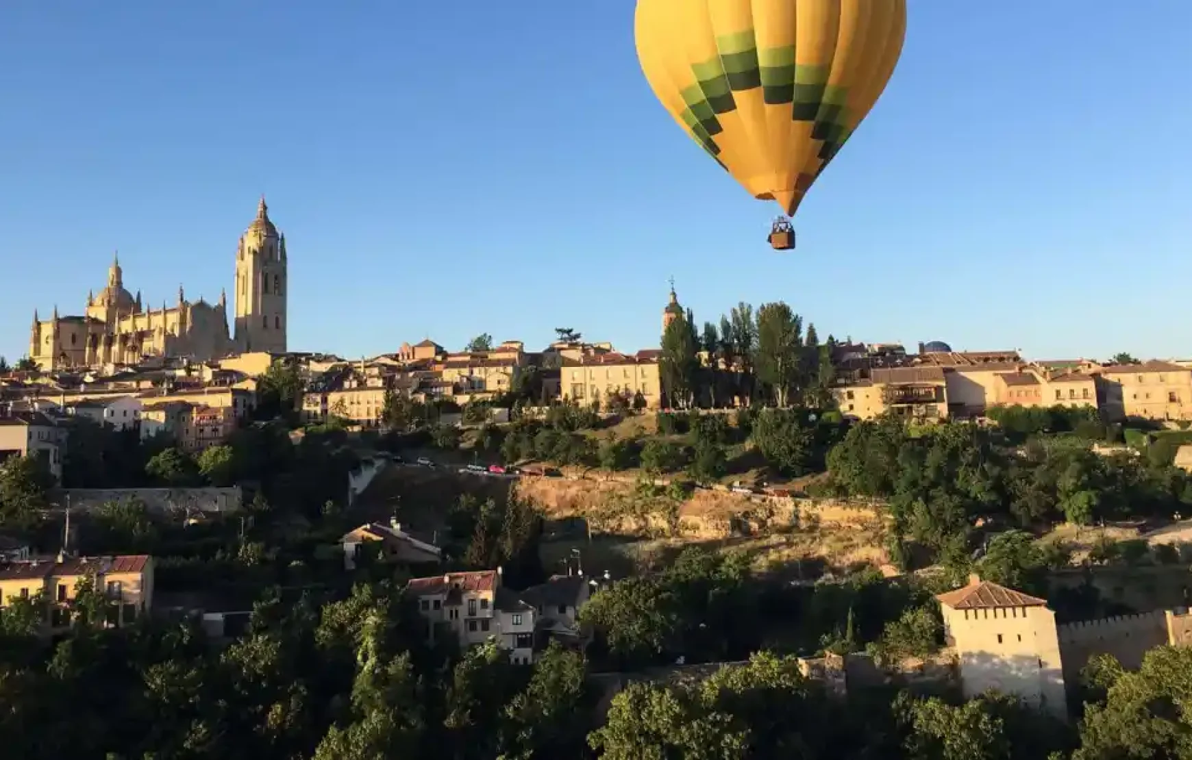 Hot Air Balloon experience in Segovia Spain Hot Air Balloon experience in Segovia Spain
