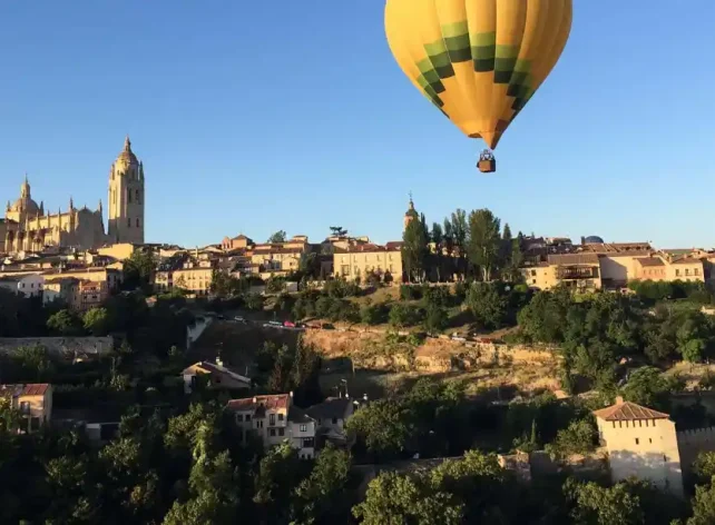 Hot Air Balloon experience in Segovia Spain