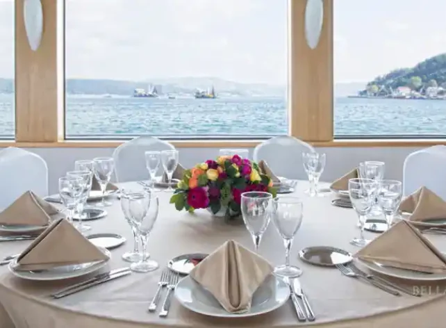 Istanbul Buffet Brunch on Cruise Drinks Swimming With Transportation Turkey