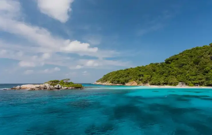 Dolphin Watching at Raya Noi Island Phuket Thailand