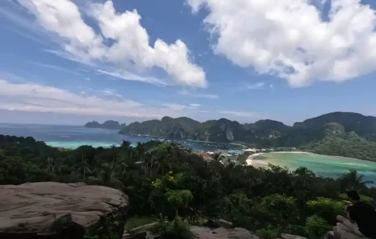 Phi Phi Islands Cruise Early Morning Phuket Thailand