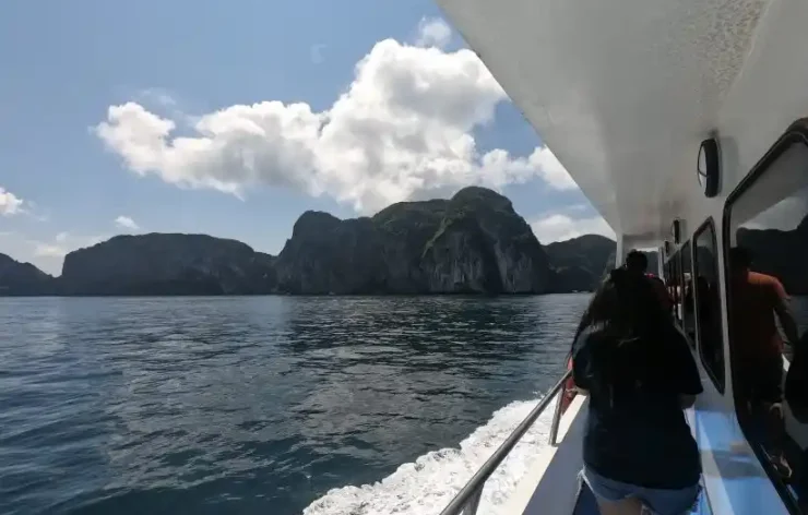Phi Phi Islands Cruise Early Morning Phuket Thailand