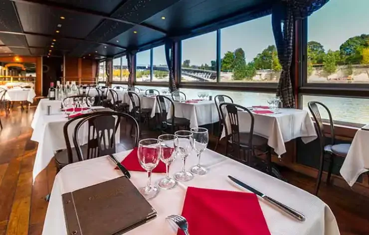 River Lunch Cruise Paris France