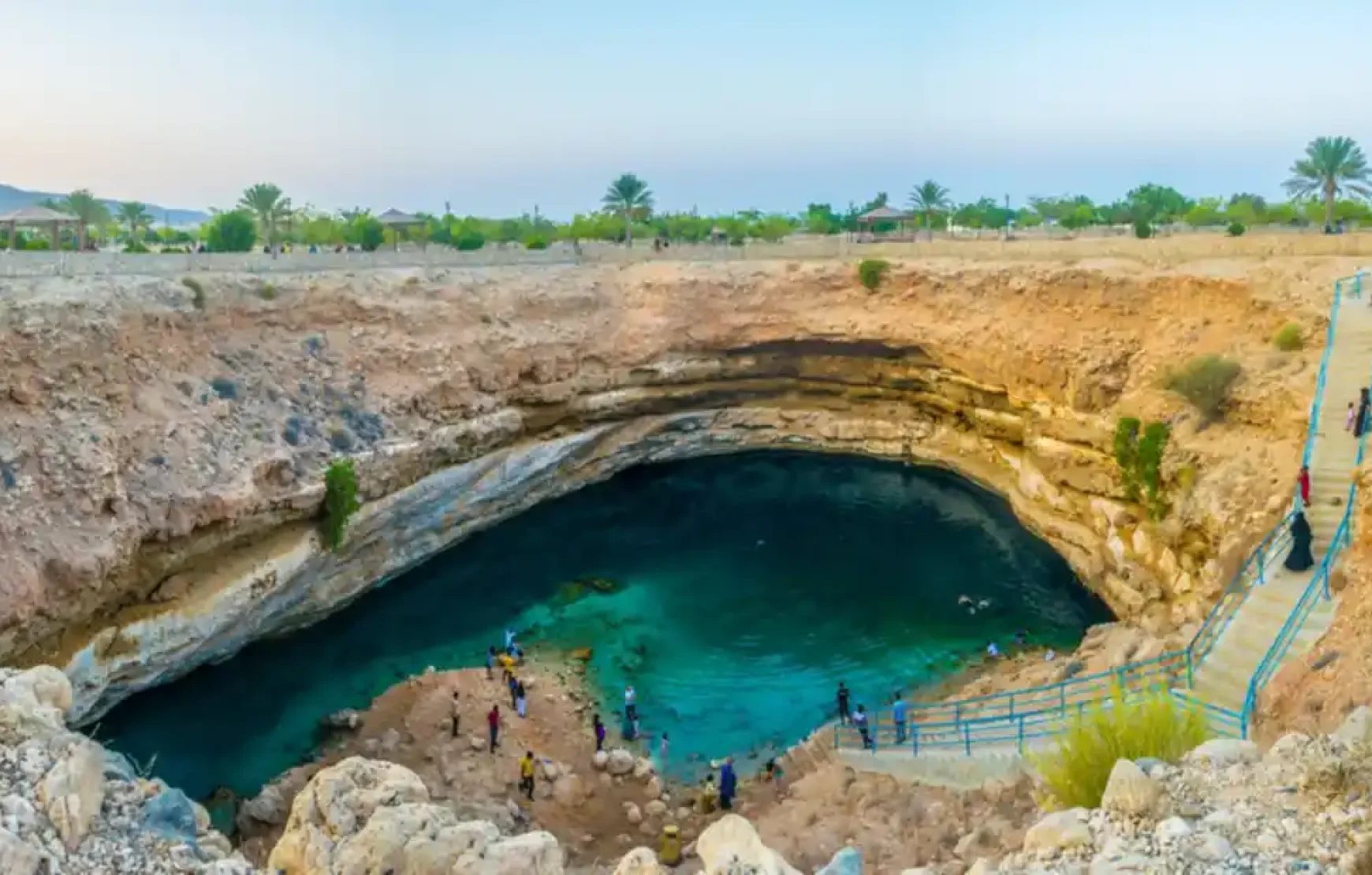 Beautiful Valley of Wadi Shab & Lake Bimmah Sinkhole Oman Beautiful Valley of Wadi Shab & Lake Bimmah Sinkhole Oman