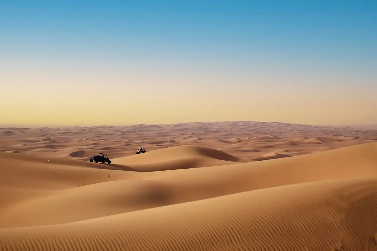 Reach the desert camp